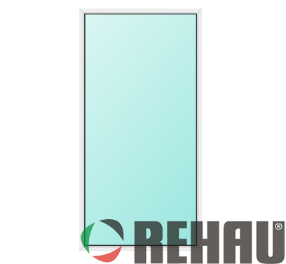Одностворчатое окно ПВХ Rehau поворотное в Москве Одностворчатое окно ПВХ Rehau поворотное в Москве